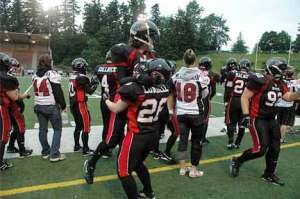 The Majestics were all excitement during their win over Portland June 12 in Kent. Their undefeated season has landed them a playoff game in Kent June 27. It'll be a first for Kent.