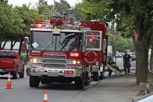 The Kent Fire Department responded to a reported hazardous material incident Monday at a building in the 19800 block of 84th Avenue South.