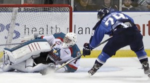 T-Birds' Roberts Lipsbergs is tied for the team lead in scoring with 32 points on 17 goals and 15 assists.