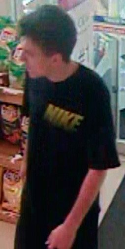 Kent Police are looking for this man in connection with a shoplifting July 28 at a Kent Rite Aid store on the East Hill that resulted in the death of the store manager after he suffered a head injury while chasing the suspect.