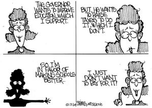 The Legislature continues to toil in how to fund eduction.