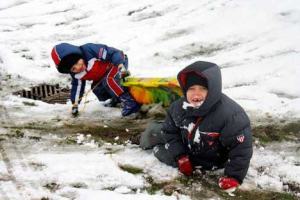 Brothers Izzaiah and Charlie Edgmon