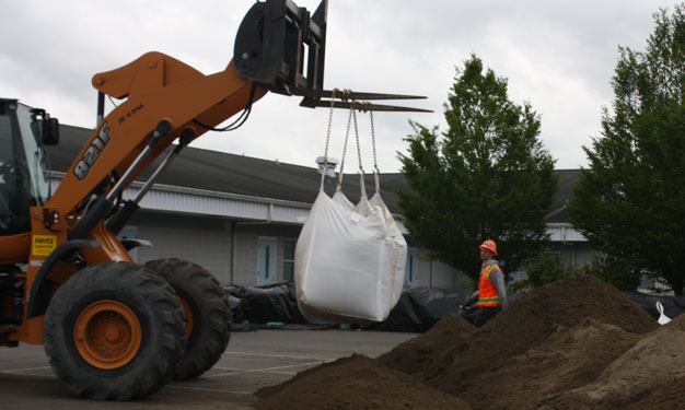 Crews from SoundEarth Strategies Construction