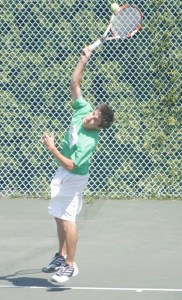 Kentwood's Max Manthou has won three straight state titles and remains a heavy favorite to win it all again this spring.
