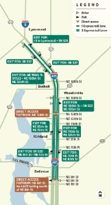 According to WSDOT