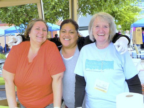 International Taste of Kent volunteers from last year's festival.