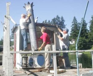 Project coordinator Bruce Axworthy