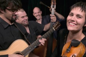 The Rani Arbo and Daisy Mayhem quartet plays at noon July 12 at Kent Station as part of the city of Kent's Take-Out Tuesdays free concerts.