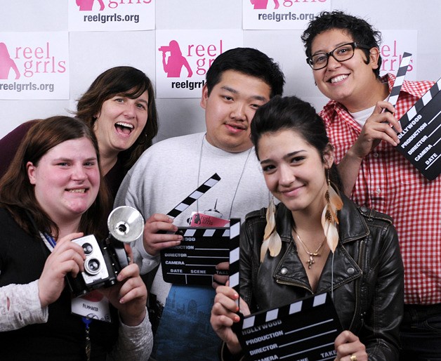 The premiere of the short film exploring “What is hunger?” took place at the University of Washington on May 20. From left: Victoria Foster
