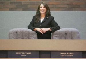 Julie Pulliam is the woman behind the city council. She’s the administrative assistant to the City Council and the economic development director.