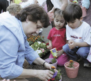 Kindergarten teacher Carol Smith