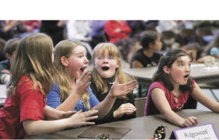 The team of Isabelle Ayers (left to right)