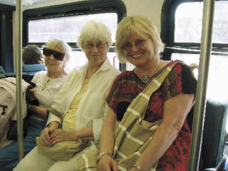 Left to right: Georgie Nupen