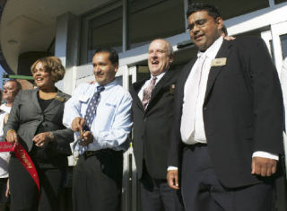 Rite Aid pharmacy on Meeker and Washington celebrated its grand opening Thursday.  Regional Pharmacy Vice President Germain Robottom