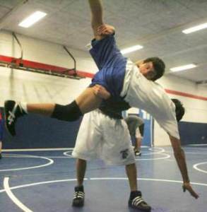 Kent-Meridian junior Jesus Valdez is one of the top 103-pounders in the South Puget Sound League North Division.