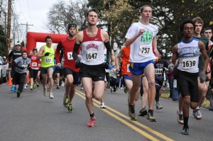 Runners participate in the 2012 Kent Christmas Rush Fun Run. This year's run is Dec. 13.