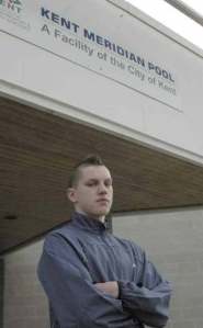 Kent-Meridian’s Matthew Bailey was a standout last year at Kentridge High. This winter