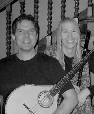 Michael Lewis and Denise Wilson