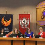 The Kent School Board has been named a Board of Distinction by the Washington State School Director&rsquo;s Association for the sixth year in a row. From left are board members Russell Hanscom, Maya Vengadasalam (vice president), Agda Burchard, Deborah Straus, Karen DeBruler (president) and Kent School District Superintendent Calvin J. Watts. COURTESY PHOTO, KENT SCHOOL DISTRICT