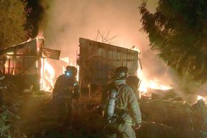 Kent barn burns to the ground