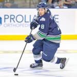 Scott Eansor led the way, scoring a hat trick in Seattle&rsquo;s 5-1 at Moose Jaw, Saskatchewan on Saturday. The T-Birds are 7-7-0-1 on the season. COURTESY PHOTO, Thunderbirds