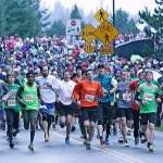 Runners compete in the 2015 Christmas Rush Fun Run in Kent. File Photo