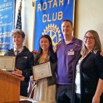 Rotary Club honors Students of the Month from Kentridge