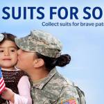 Suits for Soldiers drive is underway