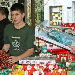 Donation time for Kent’s Toys for Joy program