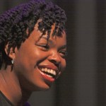Dalamari Holman, 16, a Kent-Meridian High School sophomore, took the Kent Has Talent grand prize for reading her inspirational poem, &ldquo;The Typical Black Girl.&rdquo; MARK KLAAS, Kent Reporter