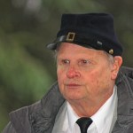 Kent&rsquo;s Jim Dimond, Civil War historian and family history researcher, looks on during the ceremony. MARK KLAAS, Kent Reporter