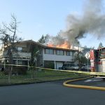 Kent firefighters extinguish house fire