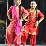 Maar Udari performs a traditional Punjabi dance.