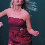 Heather Haggin dances to the beat of a number during the Miss Auburn Scholarship program Saturday night. MARK KLAAS, Auburn Reporter