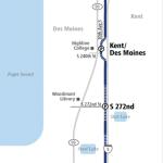 Sound Transit is evaluating alternatives to expand light rail from SeaTac to Federal Way. The corridor being studied extends approximately 7.6 miles south to Federal Way from the Angle Lake light rail station at South 200th in SeaTac. COURTESY MAP, Sound Transit