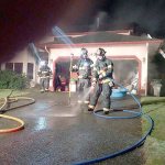 Firefighters extinguish Kent house fire