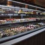 Desserts line a display case at 85°C Bakery Cafe. HEIDI SANDERS/Tukwila Reporter