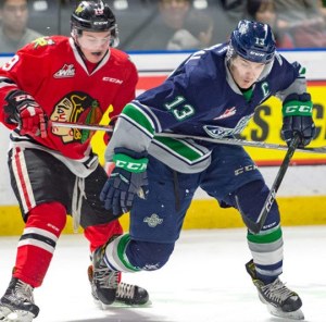 Torrid Thunderbirds sock Winterhawks, 8-5 | WHL