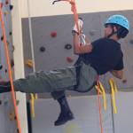 Cadet Sophia Coronado of Kent scales a wall during rappelling exercises at the Washington Youth Academy. COURTESY PHOTO, Steven Friederich, Washington Youth Academy