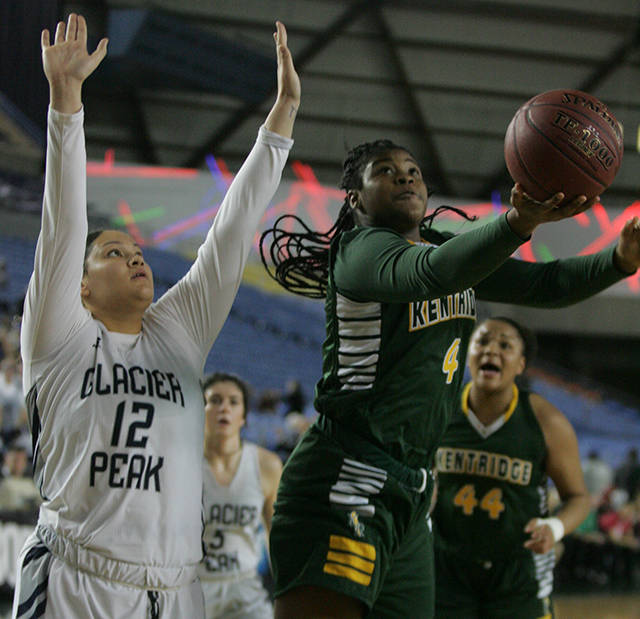 Kentridge girls win program’s first 4A state basketball crown | PHOTOS