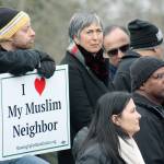 Hundreds of people gathered at Bellevue&rsquo;s Crossroads Park on Sunday for a vigil following the shooting a Sikh man in Kent last Friday. A Community Unity Rally is planned for Saturday at Kent Lutheran Church. Reporter photo, Ryan Murray
