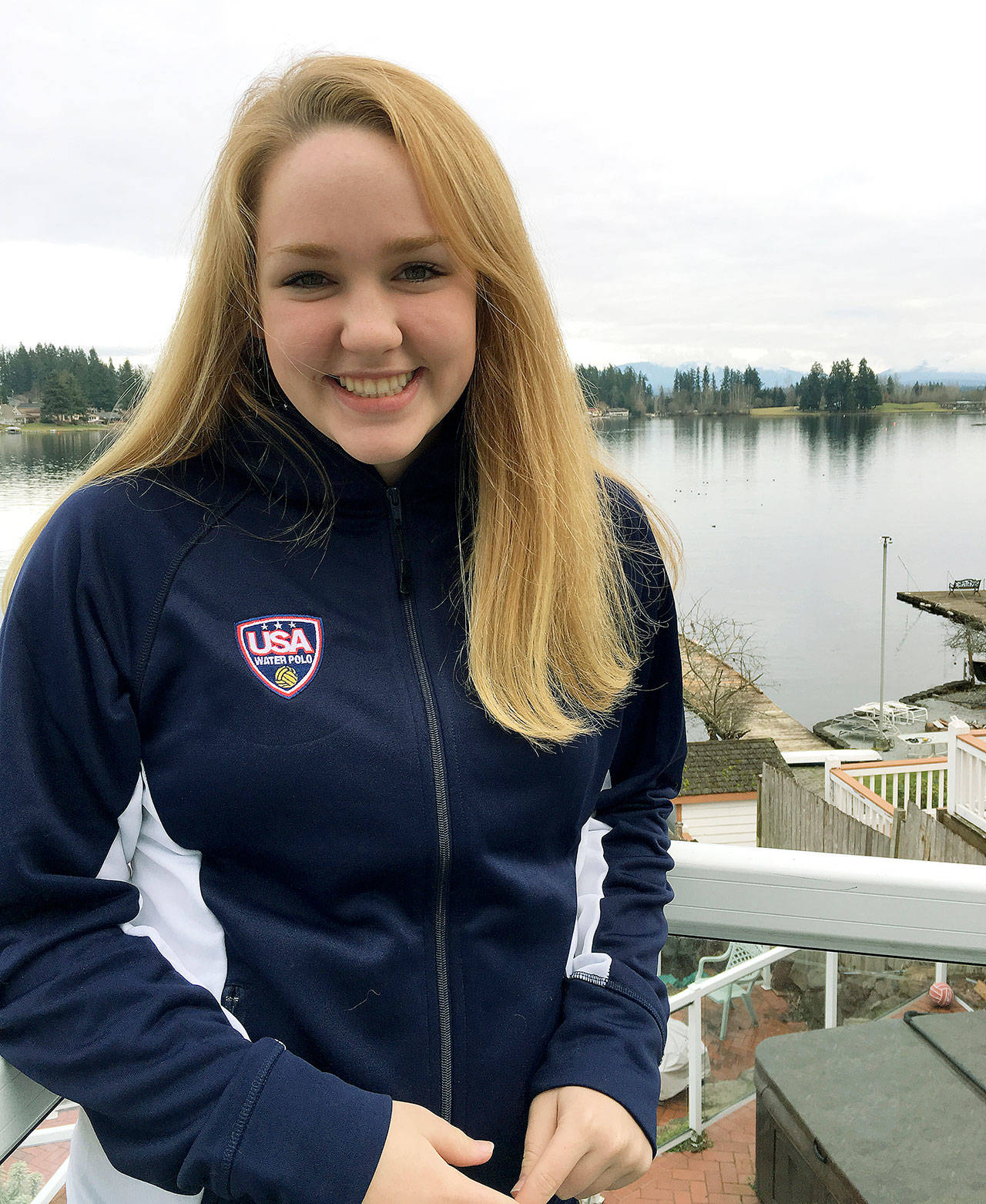 Amelia Portin is a top-goal producer for her high school team, Auburn Mountainview, and leads her touring team, Northwest Water Polo Club. She&rsquo;s also a member of the Olympic Development Program&rsquo;s Northwest Zone team and a USA Water Polo Academic All-American. COURTESY PHOTO