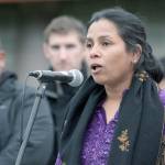 Hundreds gather in park to condemn Kent shooting, other hate crimes