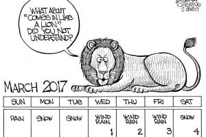 Roaring into a new month | Shiers