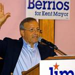 Jim Berrios announces last fall that he&rsquo;s running to be the next Kent mayor.