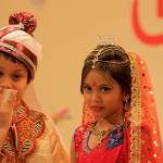 Children flaunt colorful dress during a fashion show. MARK KLAAS, Kent Reporter