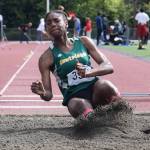 Kentridge&rsquo;s Kiarra Scott takes third in Long Jump at 17 feet, 7 inches. RACHEL CIAMPI, Kent Reporter