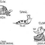 REPORTER CARTOON, Frank Shiers