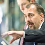 Showing the way: As a player and now a coach, Steve Konowalchuk knows how to win. The coach has the Thunderbirds playing for the WHL title for the second straight season. COURTESY PHOTO, Brian Liesse, T-Birds