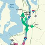 The Washington State Department of Transportation plans to expand State Route 509 and State Route 167 at a cost of about $2 billion.